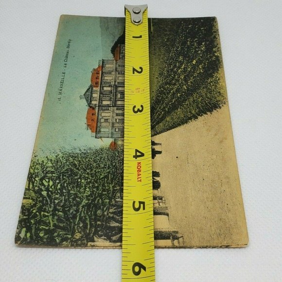 Marseille Le Chateau Borely Vintage Post Card - Picture 11 of 11